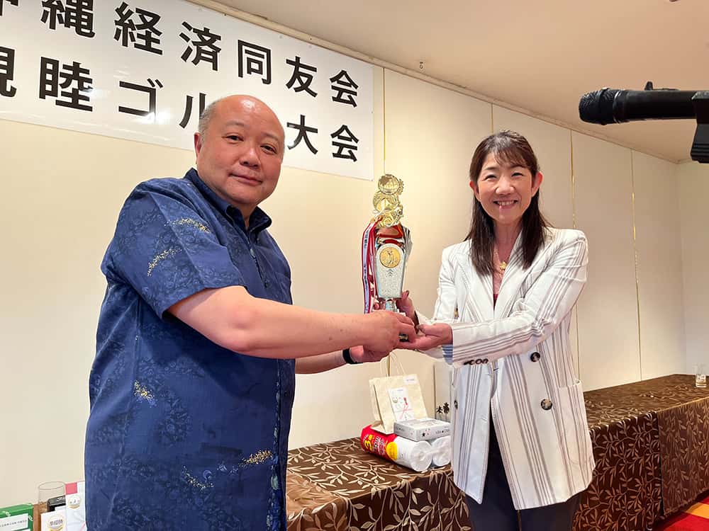 レディース優勝 國枝江里子氏